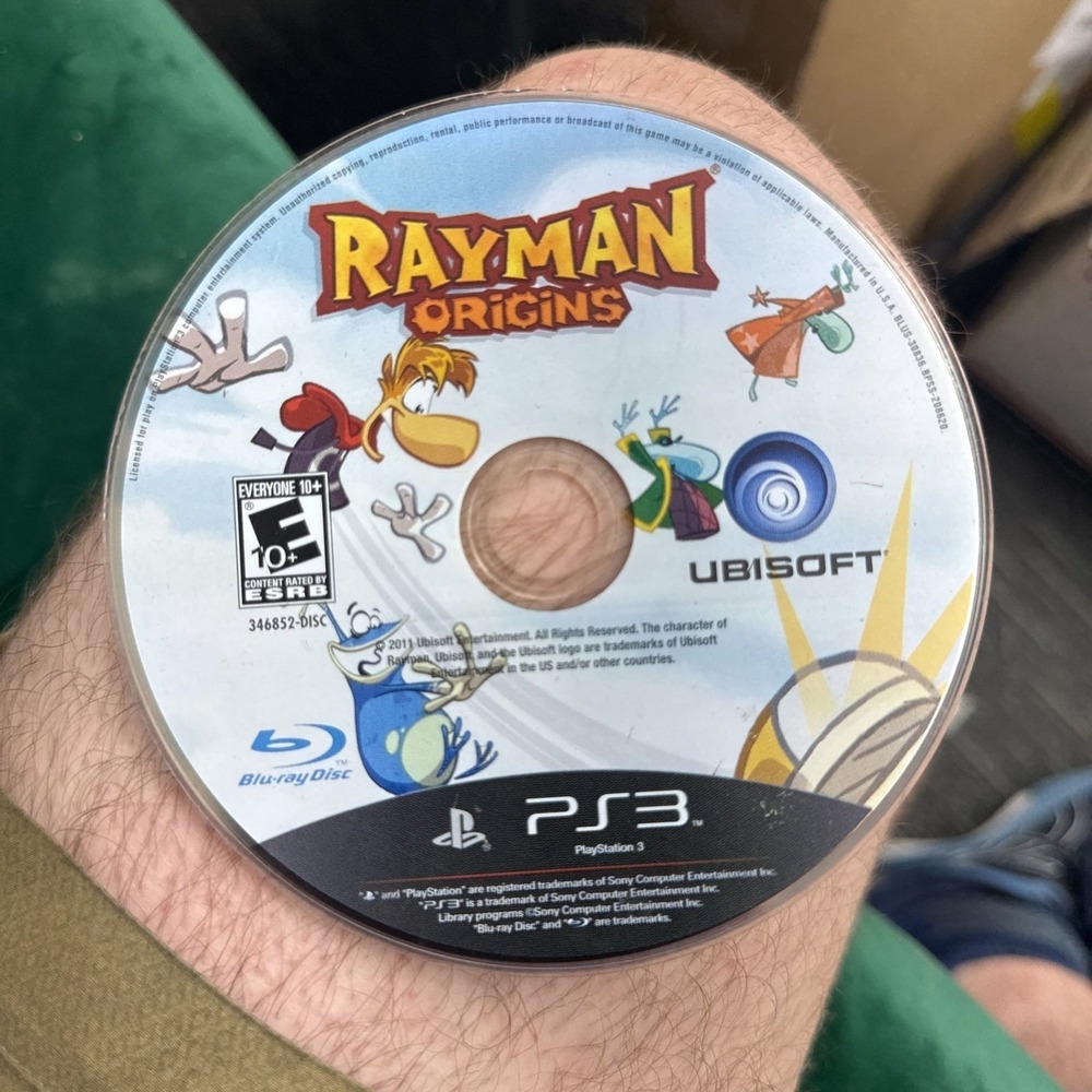 Rayman Origins Sony PlayStation 3 PS3 Game Disc Only Ubisoft 2011